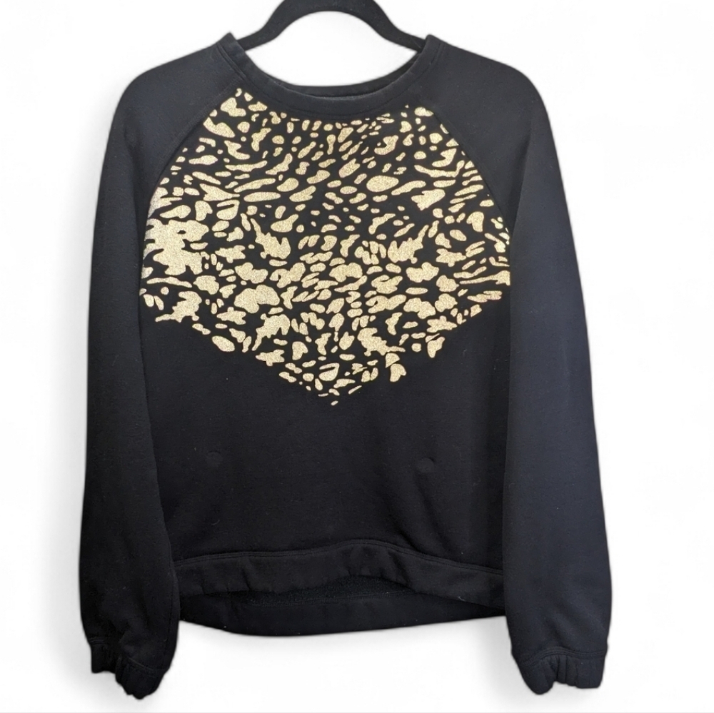 Lululemon  Black and GrayPattern Women's Sweater Size 10 - Picture 3 of 7